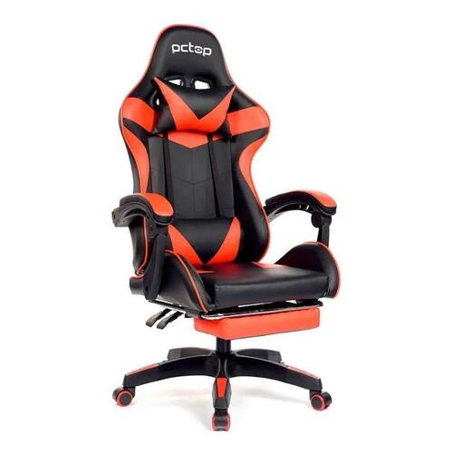 Cadeira Gamer Pctop Racer Se1006 Vermelha Menor preço em Cadeira Gamer Pctop Racer Se1006 Vermelha