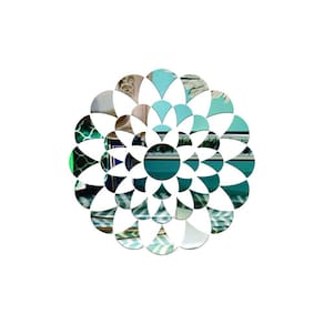 Espelho Decorativo Acrílico Mandala 65X65 Cm 41 Peças 38132