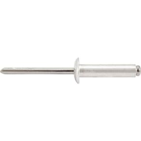 Rebite Repuxo De Alumínio 4,0X12,0Mm Mandril Aço 100 Peç