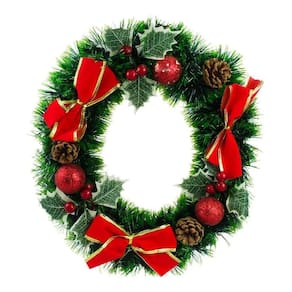 Guirlanda Decorada 31cm - Enfeite Natalino