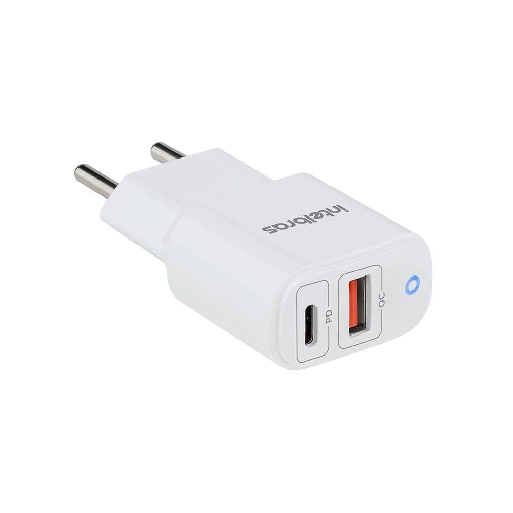Fonte Carregadora Usb 2 Portas Usb Ec11 Power Branco