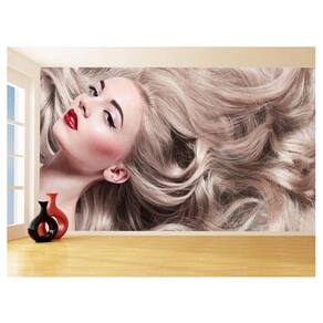 Papel De Parede 3D Salão De Beleza Corte Cabelo 3,5M Slb29