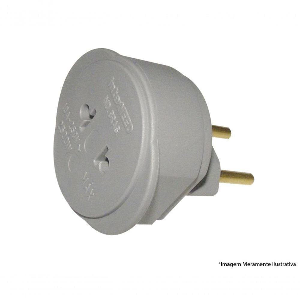 Adaptador Univ 3X1 Cinza 037804 Blister