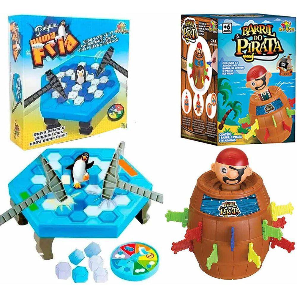 Jogo Pinguim Game Braskit Multicor