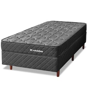 Cama Box Solteiro Ortopédico Espuma D45 Extra Firme 78x188x51cm BF Colchões