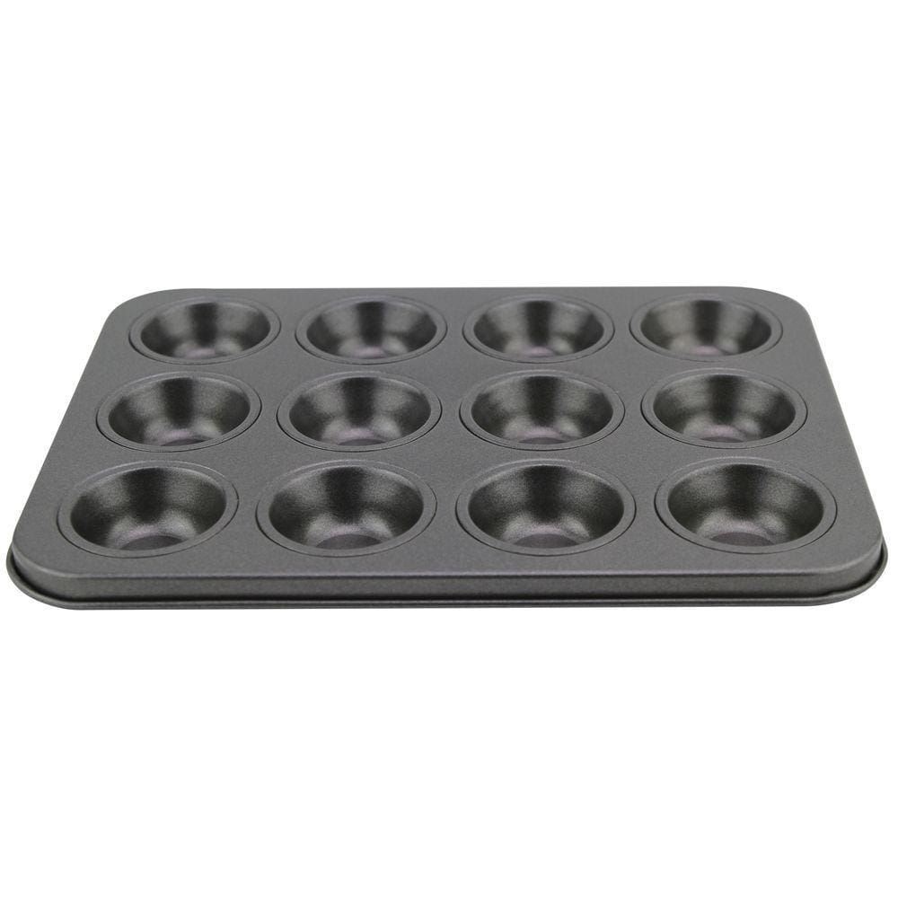Forma 12 Cupcakes Muffins Empadas 25,5x19cm Antiaderente