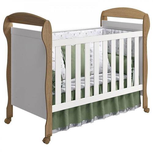 imagem-Berço Americano Sofá Cama Danny Com Colchão Baby Espuma D18