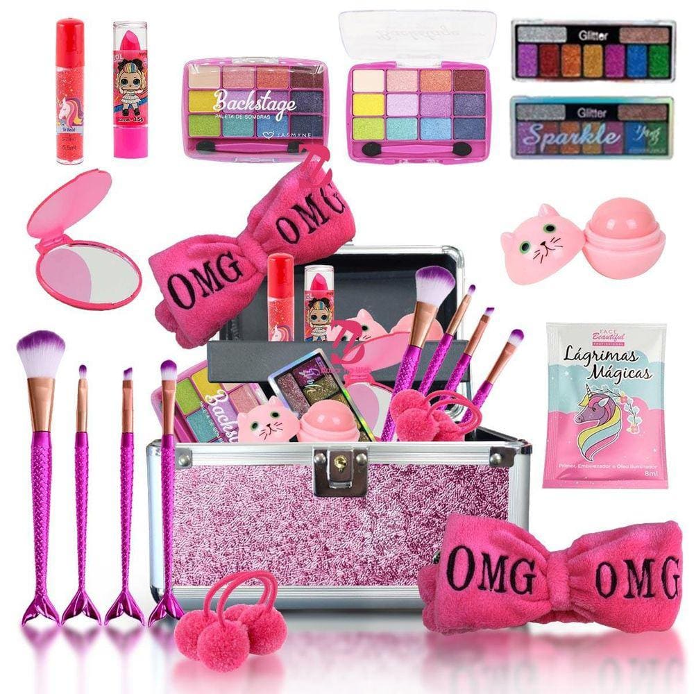 Maleta de Maquiagem Pink e Roxo - Avon