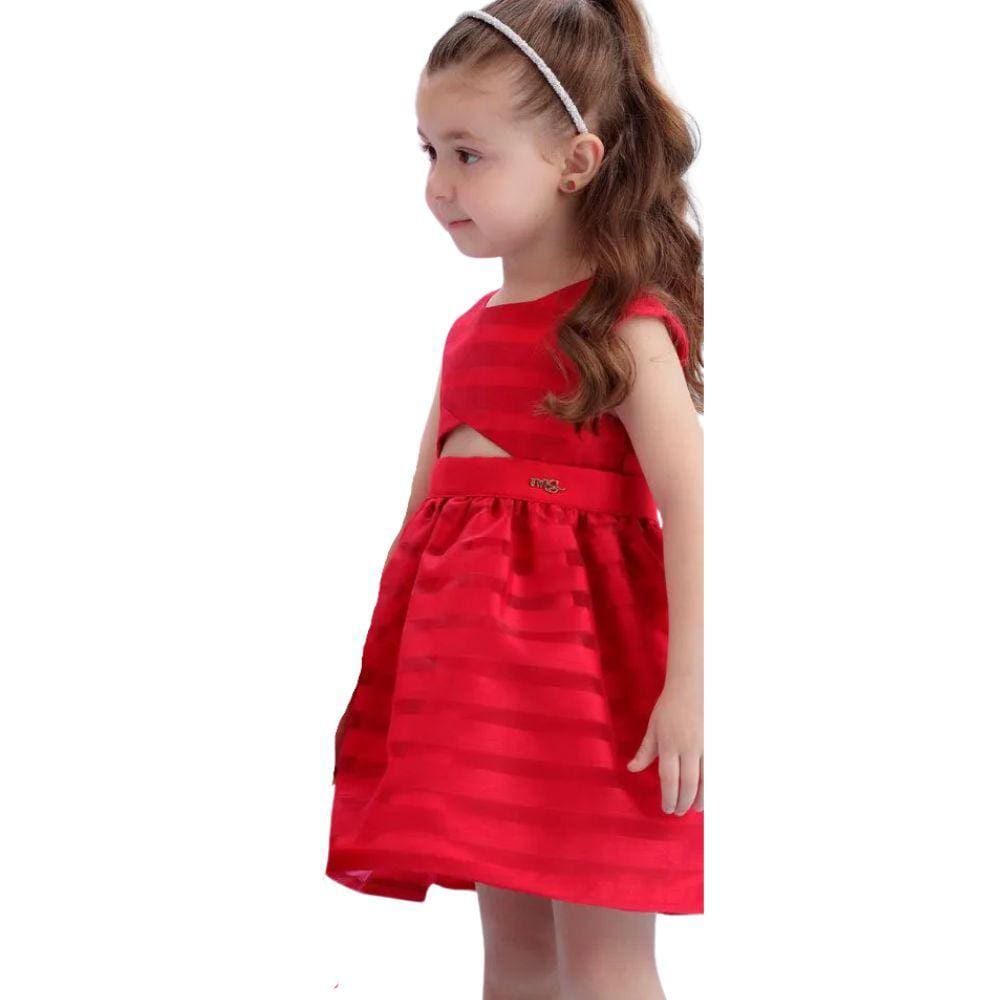 Vestido Happy Time Vermelho Festa Mon Sucre Verão 132