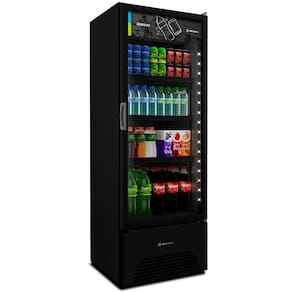 Expositor Vertical Metalfrio 1 Porta All Black 403 Litros 127V VB40AH