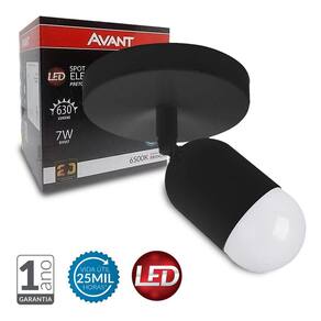 Spot LED 7W, Sobrepor 6500K Branco Frio Bivolt, Avant