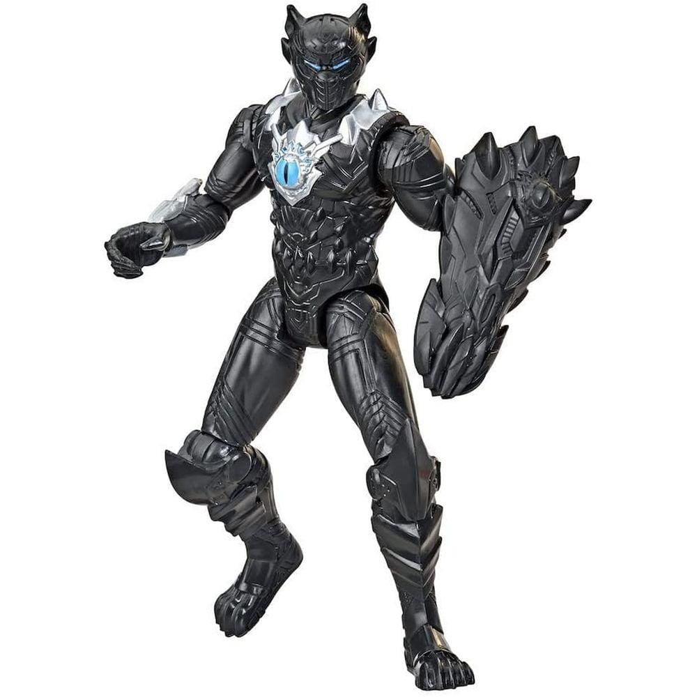 Boneco Pantera Negra Mech Strike Monster Hunters Hasbro - F4426