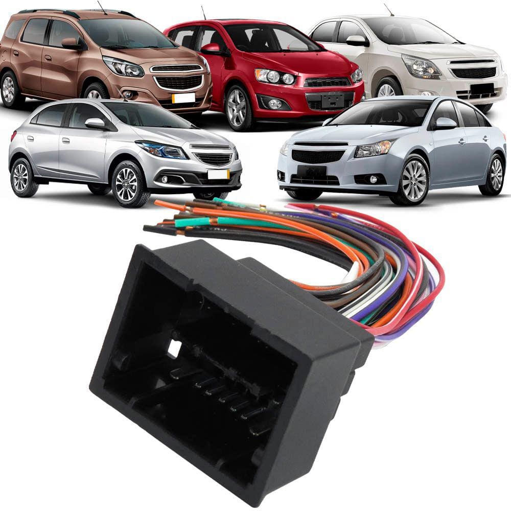 Chicote Plug Ligação Gm Cobalt Cruze Sonic Spin Onix 2012 à 2017