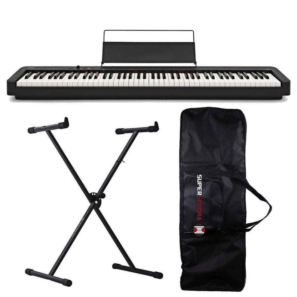 Piano Digital Casio Privia PX-S1100 Kit Completo é na Super Sonora!