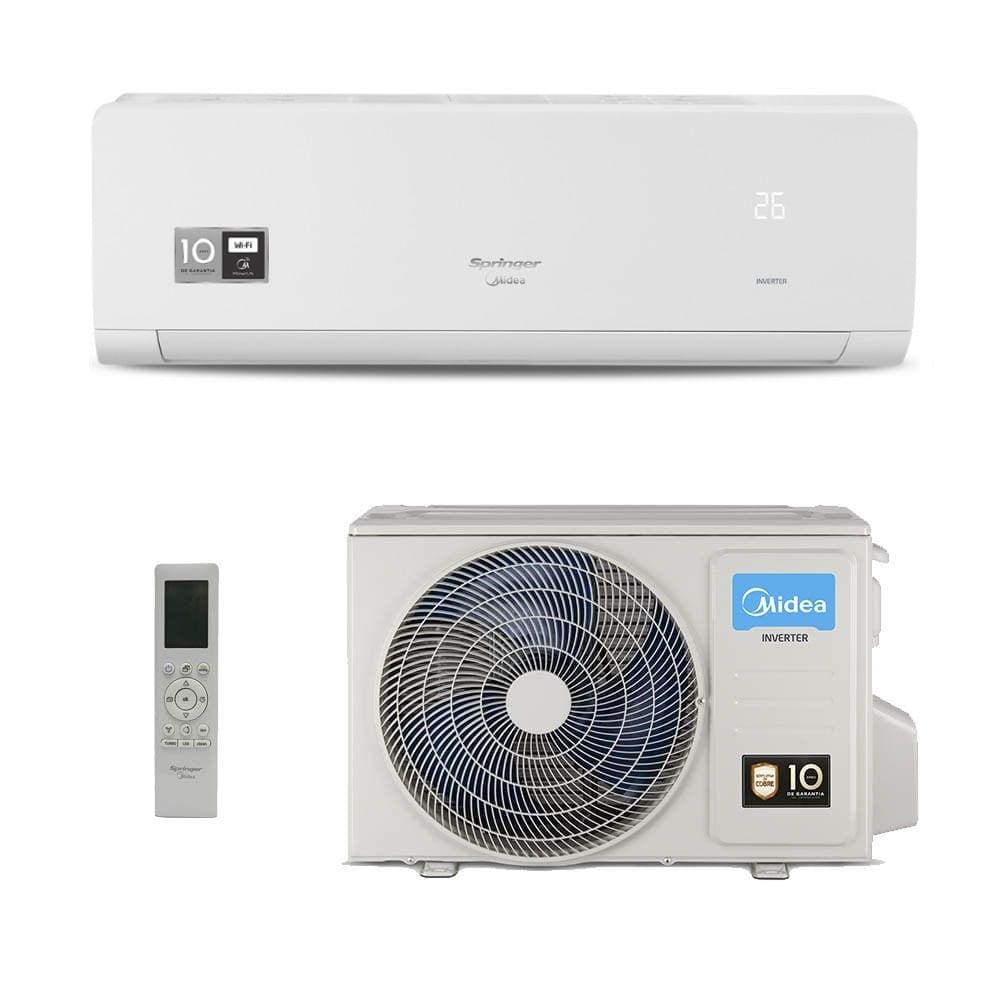 Ar Condicionado Split Hw Inverter Springer Midea Xtreme Save Connect ...