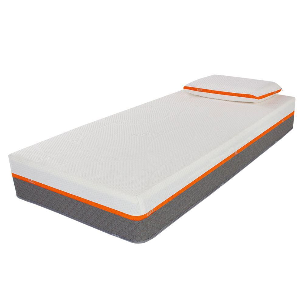 Colchão Solteirão Látex Premium Antialérgico Para Todos Biótipos Zipflex 97cm