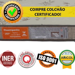 Colchão Solteiro Mini Cama Montessoriano Infantil Espuma D23 Certificada Antialérgico 88x188x12 - BF Colchões