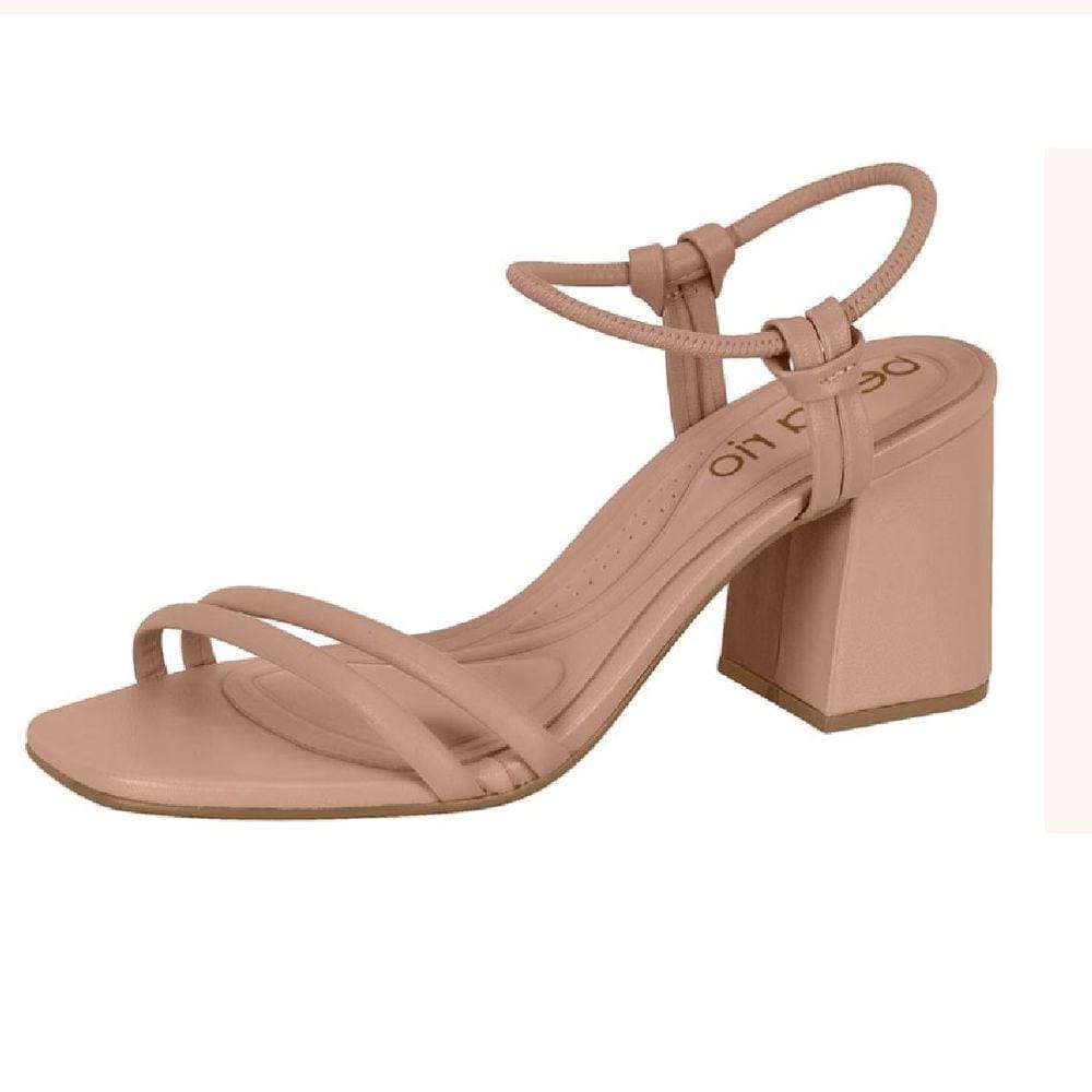 Sandália Salto Medio Tiras Feminino Beira Rio 8436.213