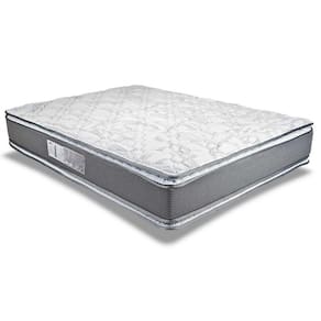 Colchão Casal Molas MasterPocket Ensacadas Lucksfaction Plus Pillow Top Gray (138x188x30) - Luckspuma