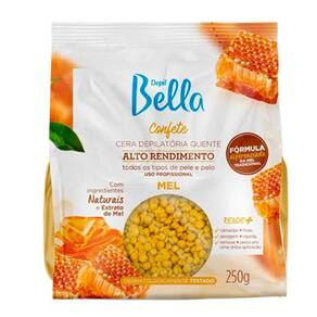 Cera Depilatória Quente Depil Bella Confete 250g
