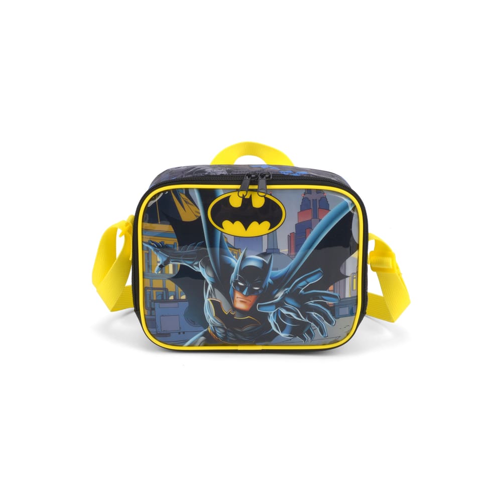 Lancheira escolar Batman Amarela