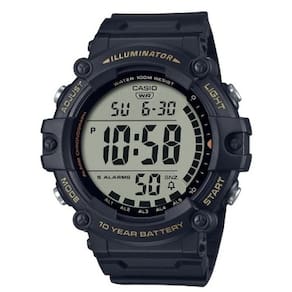 Relógio de Pulso da Marca Casio Masculino Grande Digital Esportivo Prova Dágua Preto 10 anos de Bateria