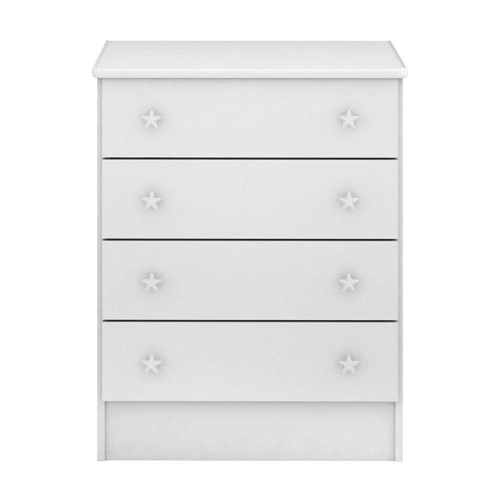 Cômoda Infantil Doce Sonho 777 Qmovi Branco