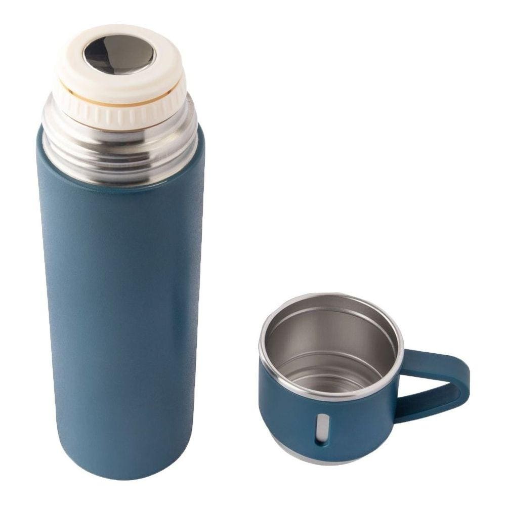 Squeeze Inox Garrafa Térmica Parede Dupla 450ml Tampa Caneca