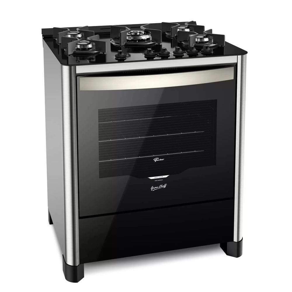 Fogão 5 Bocas Gran Cheff Fischer 127V Silver
