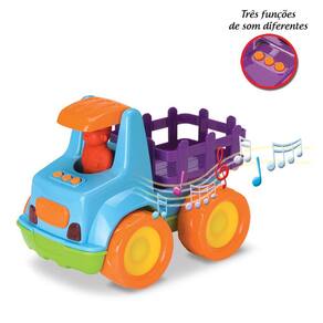 Caminhão Coleta de Lixo Fricção c/ Sons e Luzes Brinquedo Infantil no  Shoptime