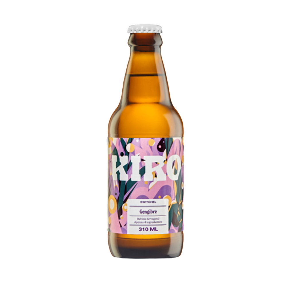 Kit 3X: Bebida Kiro Switchel com Gengibre 310ml