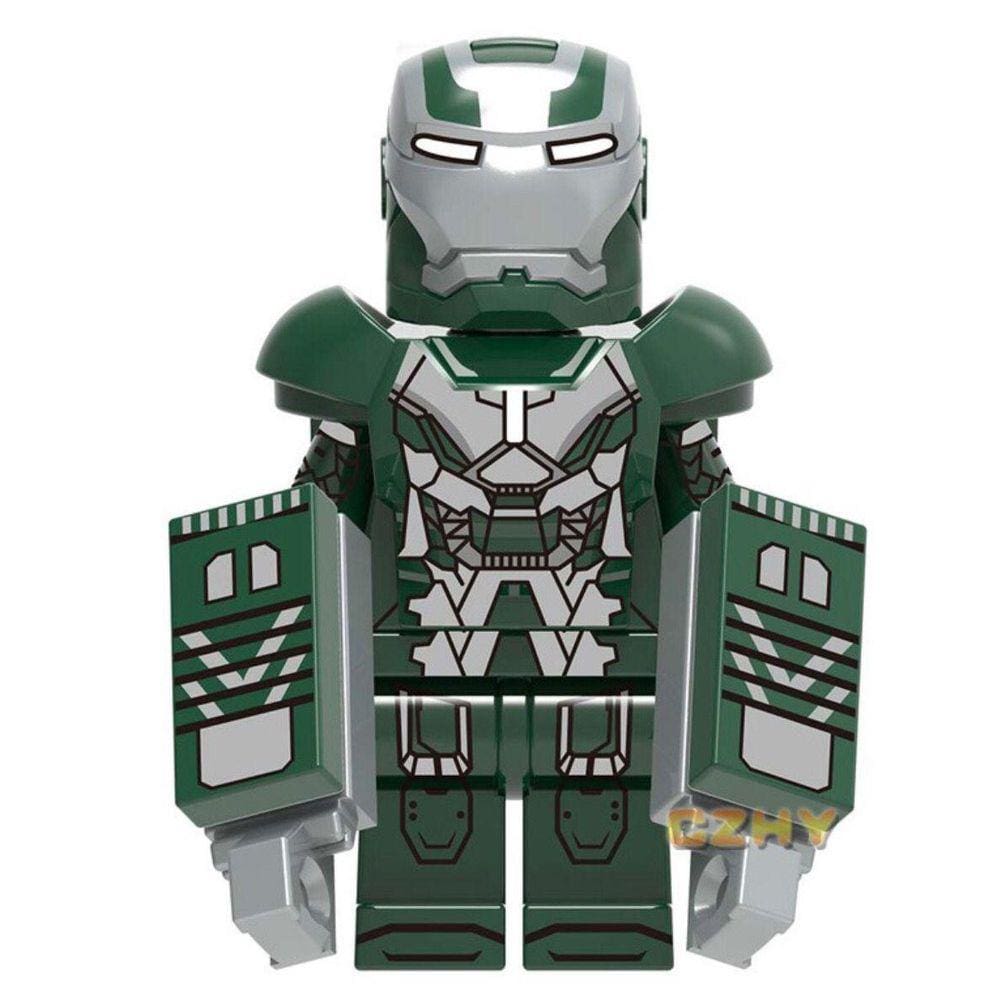 Boneco Blocos De Montar Homem De Ferro Armadura Mark Mk26