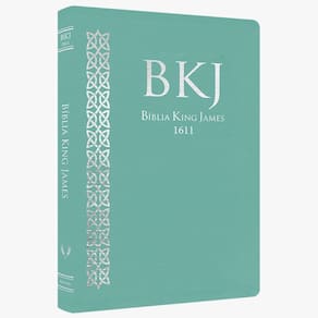 Biblia King James Ultra Fina Azul Thifany 1611 Bkj