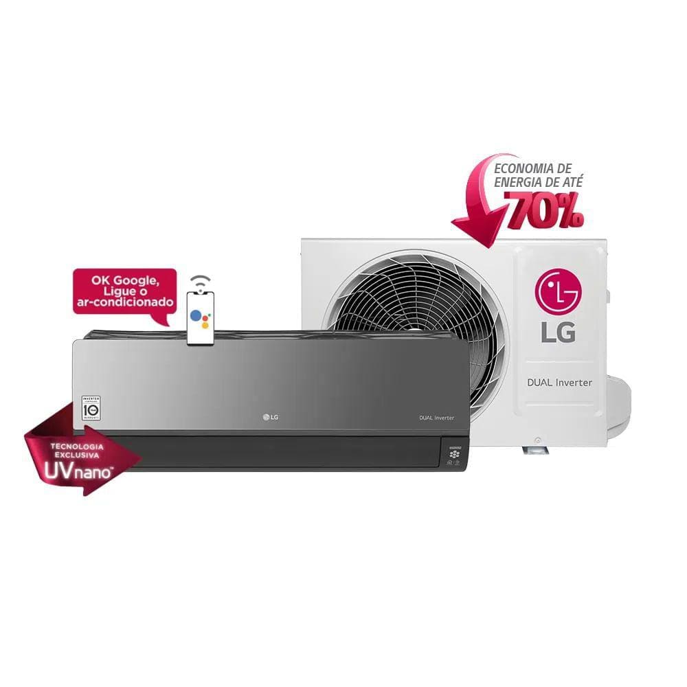 Ar Condicionado Split Lg 18000 Btus Dual Inverter Voice Frio 220v