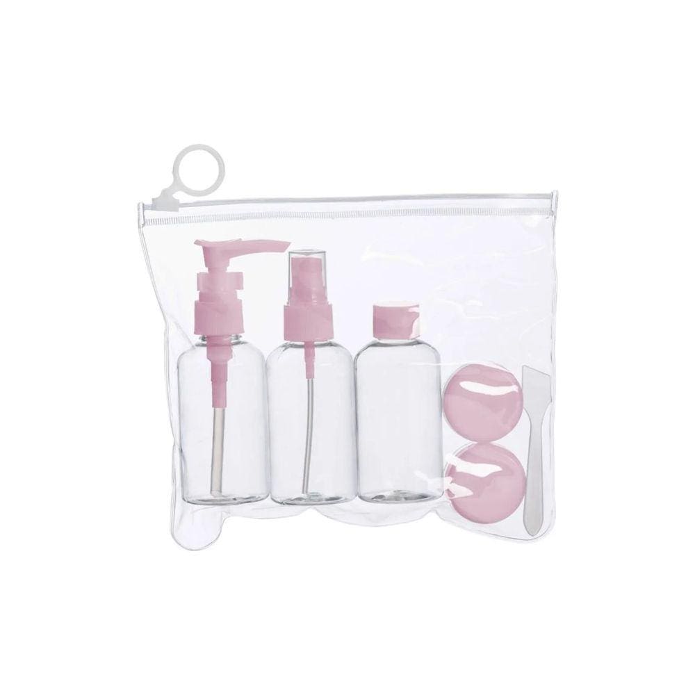 Frascos para Viagem Kit 6 Peças Shampoo Perfume Creme Outros