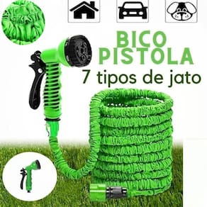 Mangueira de jardim 30 metros magica antitorção expansível