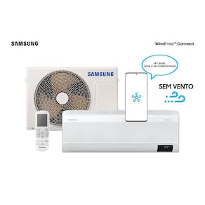 Ar Condicionado Hi Wall Samsung WindFree Connect Inverter 12.000 Btus Quente e Frio 220v