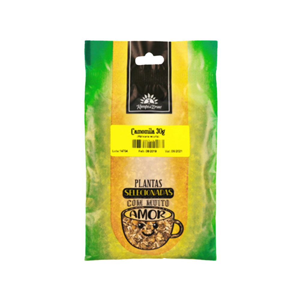 Kit 3X: Chá de Camomila Kampo de Ervas 30g