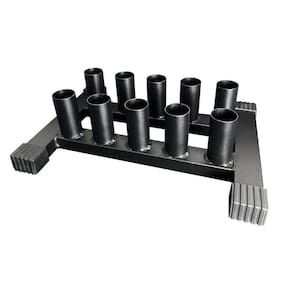 Fogueteiro Suporte 10 Barras Olímpica Horizontal Iron Force