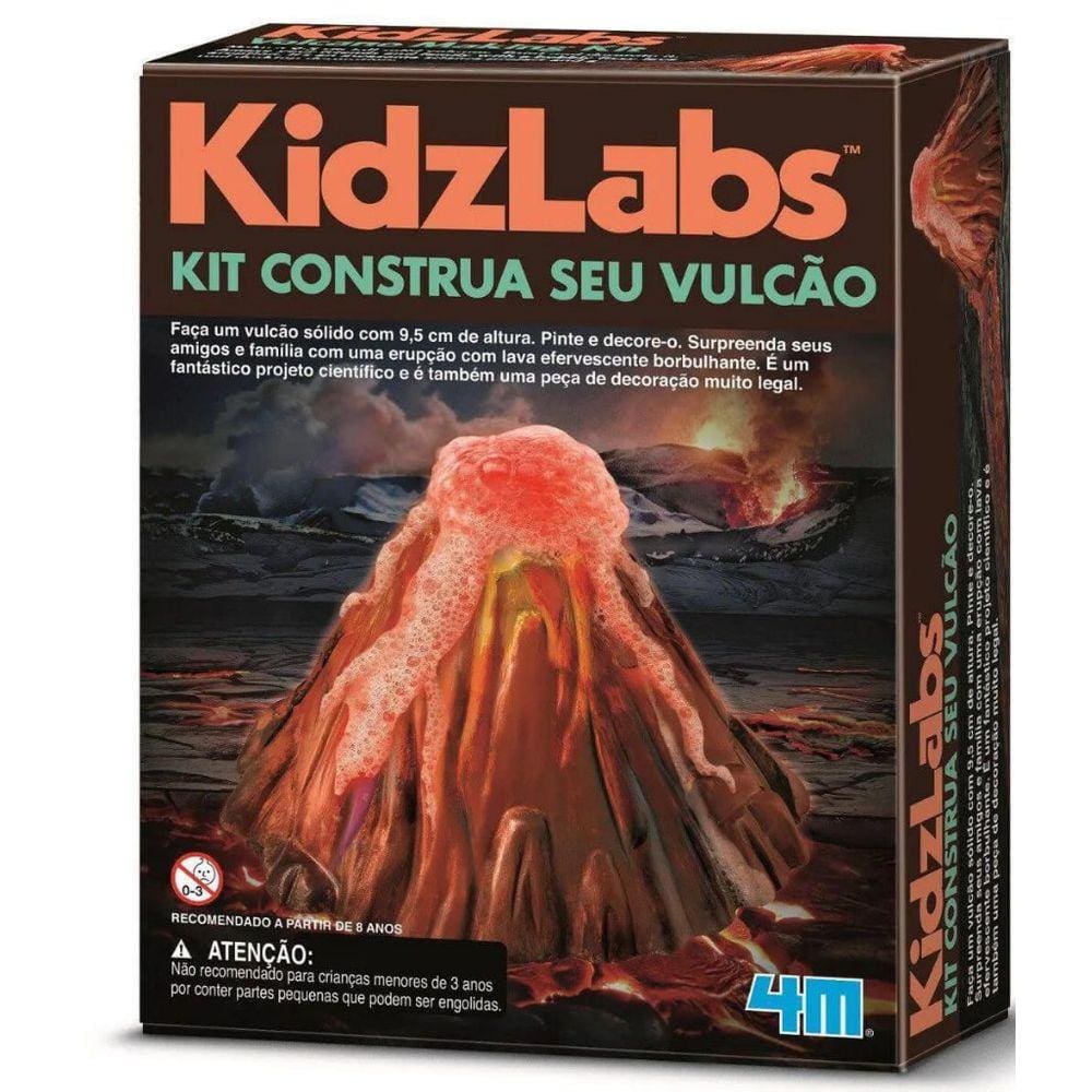 Kit Construa Seu Vulcão 4M