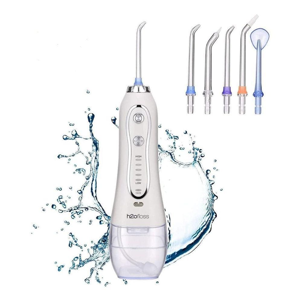 Irrigador Oral Higiene Limpeza Bucal E Dental Ipx7 H2Ofloss