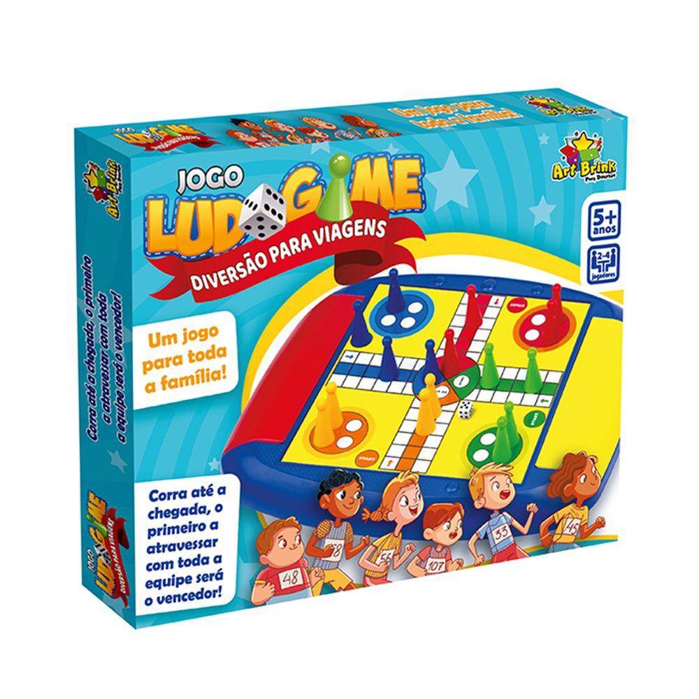 Jogo Ludo Com Tabuleiro Acessórios E Luz A Bateria 18 Peças Na