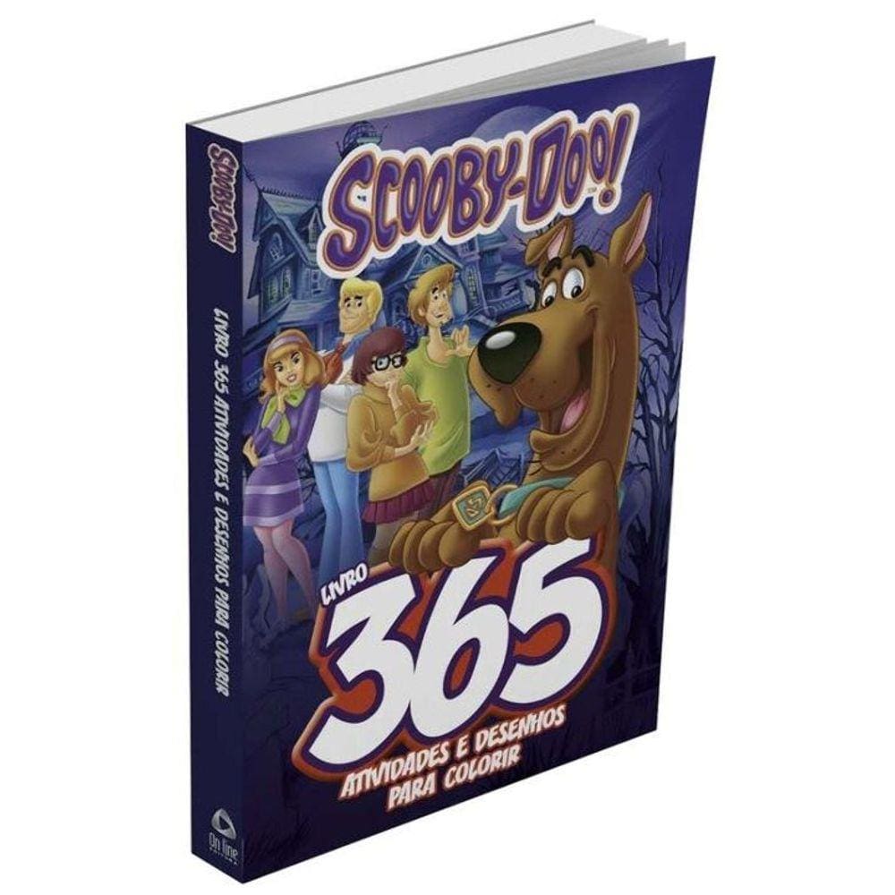 Scooby-Doo Livro 365 Atividades E Desenhos Para | Casas Bahia