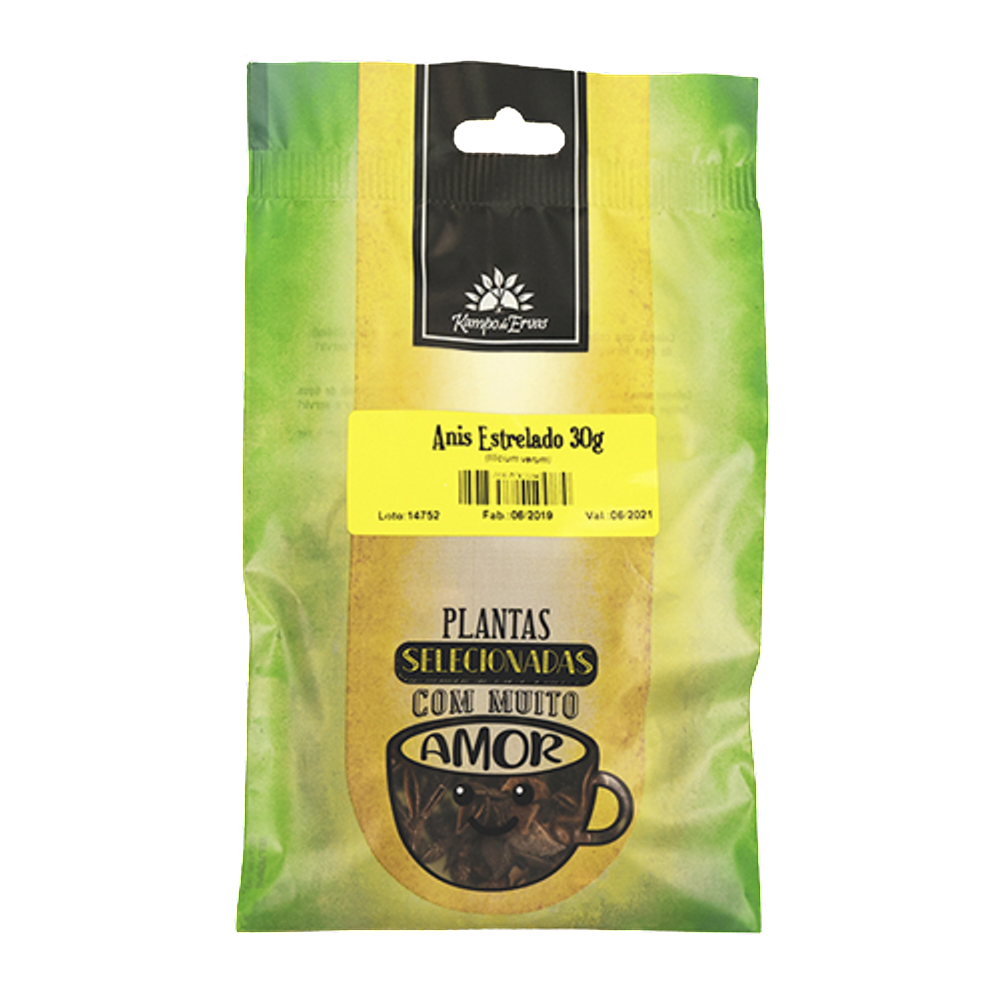Kit 3X: Anis Estrelado Kampo de Ervas 30g