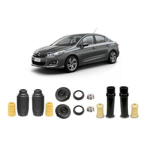 Kit Coxim Dianteiro Batente Traseiro C4 Lounge 2014 2015 16