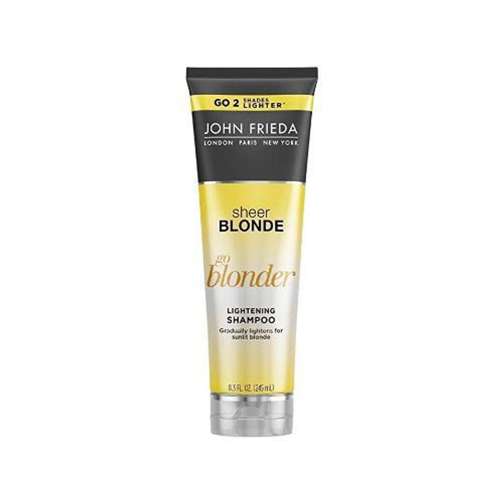Shampoo Sheer Blonde Go Blonder Lightening John Frieda 245ml