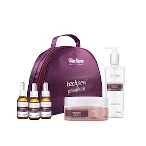 Vita Derm Techpeel Premium Kit Profissional Para Pele