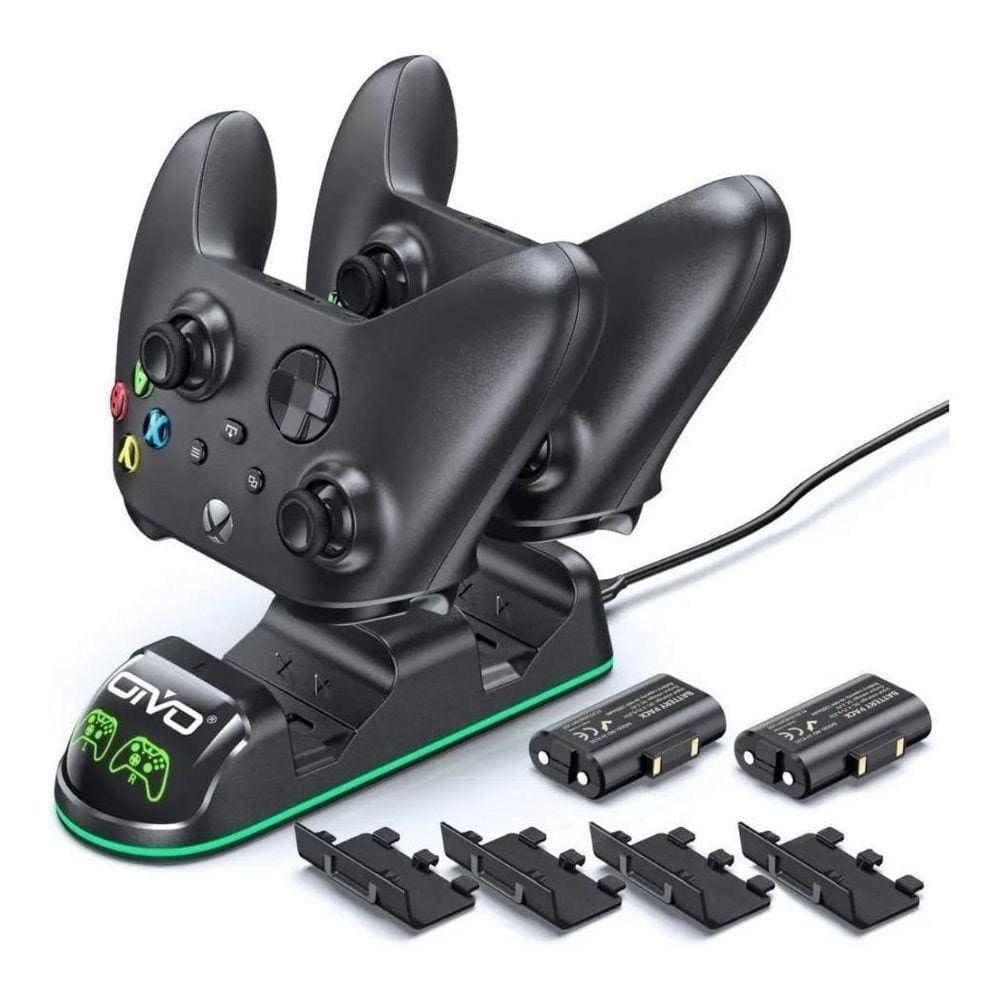 Carregador Controle Xbox One Series S E X +2 Baterias 800Mah