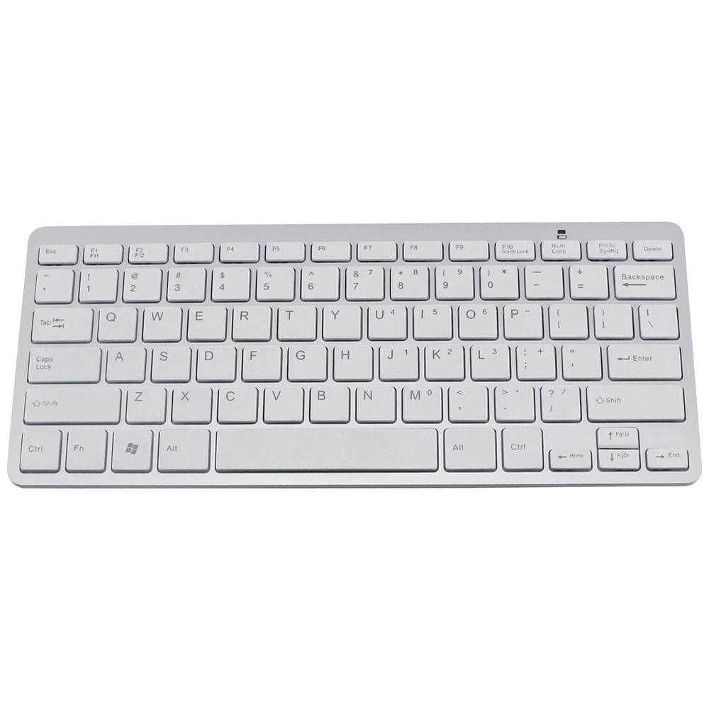Teclado Universal Bluetooth Branco