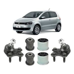 Kit 4 Bucha Maior Menor Pivô Bandeja Dianteira Fox 11 12 13
